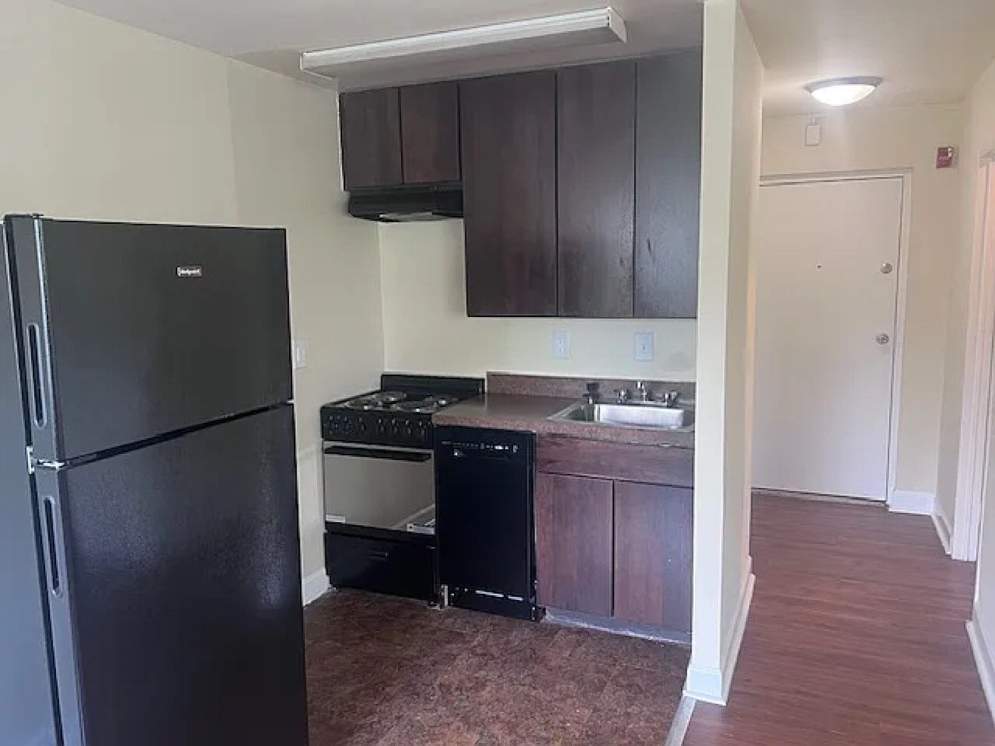 A renovated kitchen at Parkway House